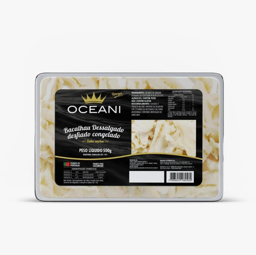 Bacalhau desfiado Oceani 500g